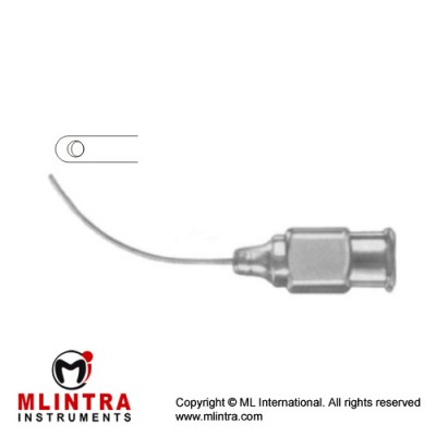 Irrigation Cannula Thin Wall Stainless Steel, Gauge 23 